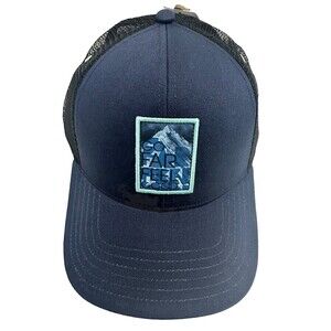 Smartwool Men's Go Far Feel Good‎ Summit Trucker Hat, Deep Navy, One Size New